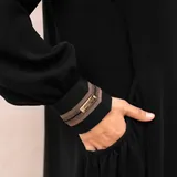 Saqqina Hijab - Zamira Abaya (Abaya Dress Haji dan Umrah) Muslim Gamis Wanita Outer (Bahan Bonanza Super Premium / Anti Uv) thumbnail 5