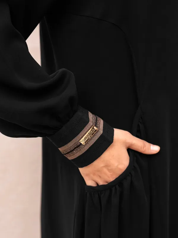 Saqqina Hijab - Zamira Abaya (Abaya Dress Haji dan Umrah) Muslim Gamis Wanita Outer (Bahan Bonanza Super Premium / Anti Uv) - Abaya Saqqina Hijab