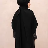 Saqqina Hijab - Khayra French Khimar ( Jilbab Syari Khimar Haji dan Umrah Bahan Bonanza  / Airflow Super Premium) - Anti Uv thumbnail 3